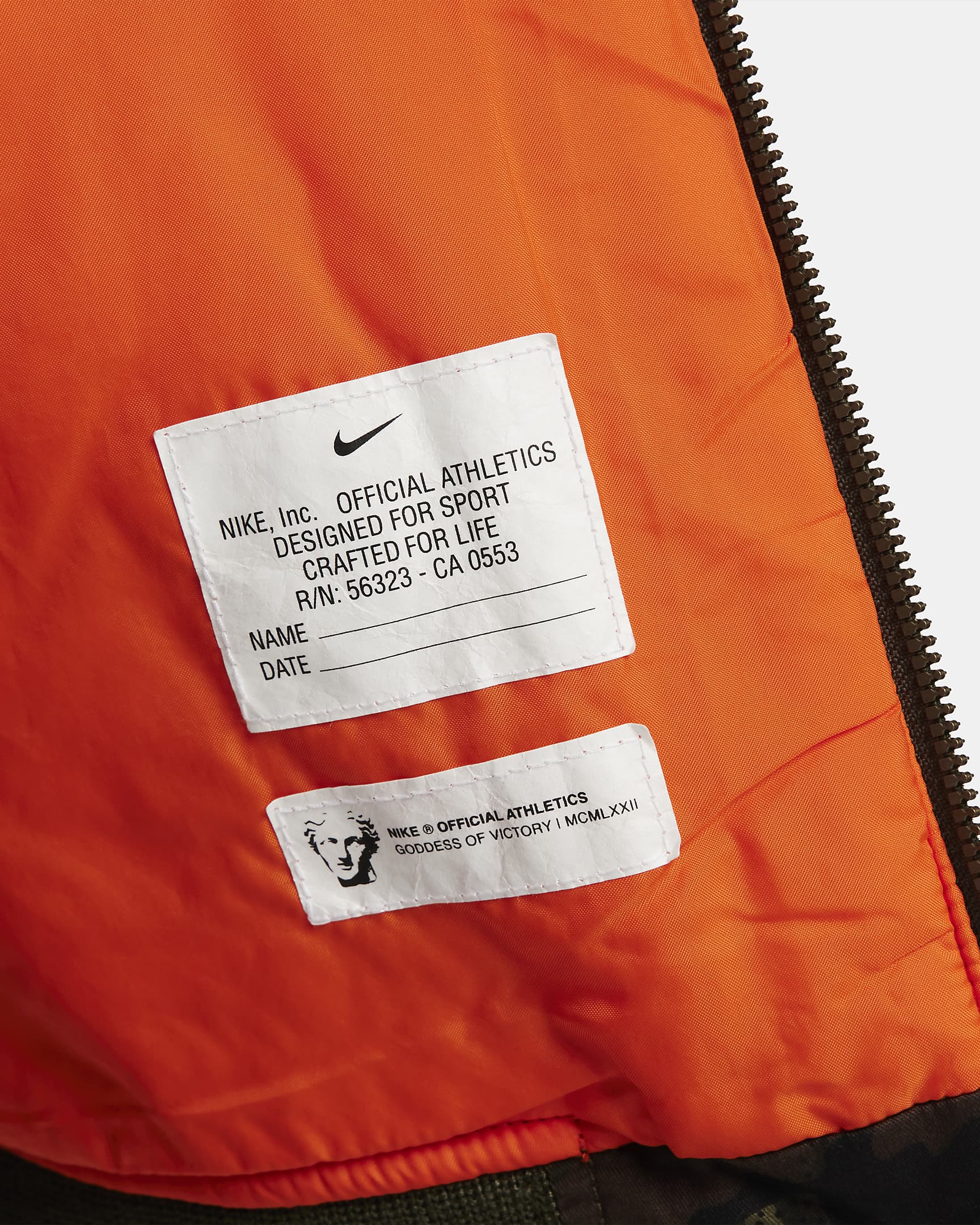 Nike Life Men's Woven MA1 Flight Jacket