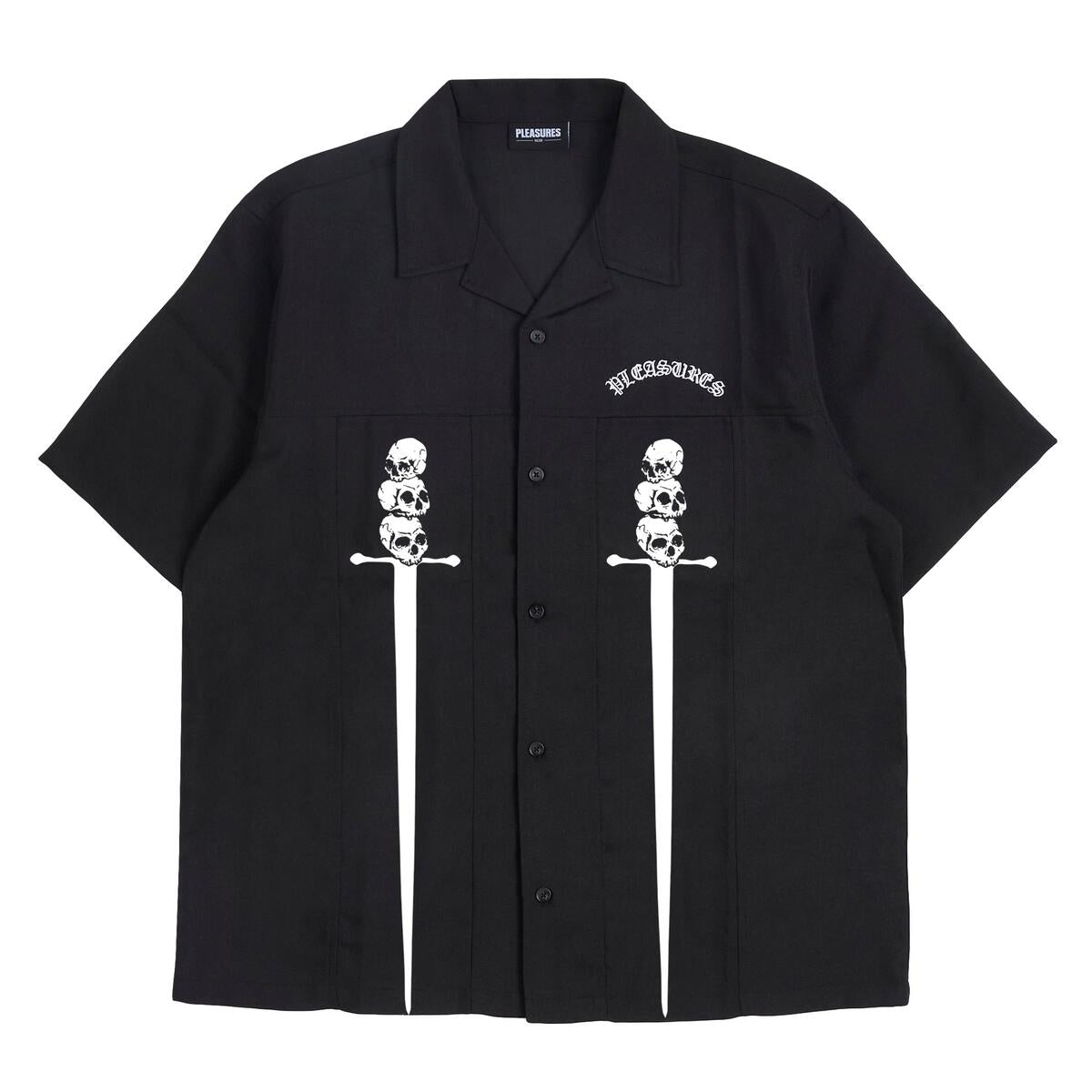 Pleasures Luster Camp Collar Button Down