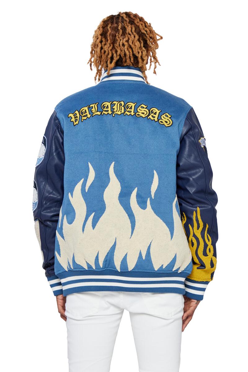 Valabasas V Tiger Varsity Jacket