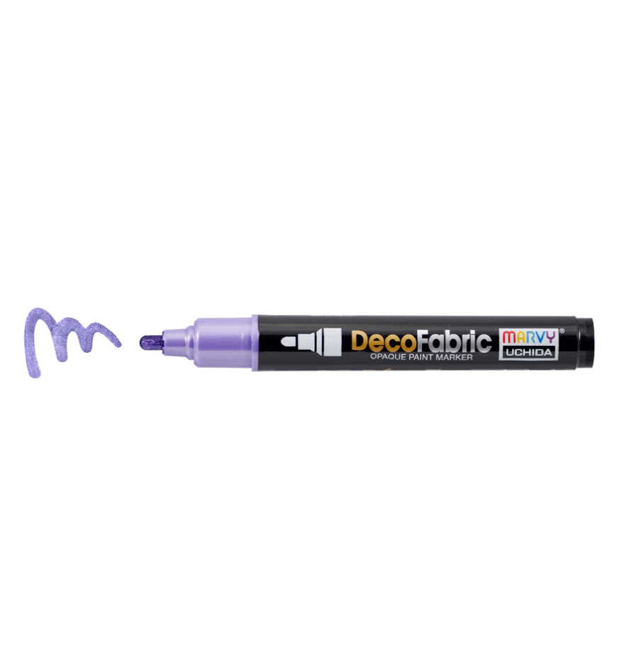 Uchida Deco Just Glitter Premium Marker, Violet, Size: None, Purple