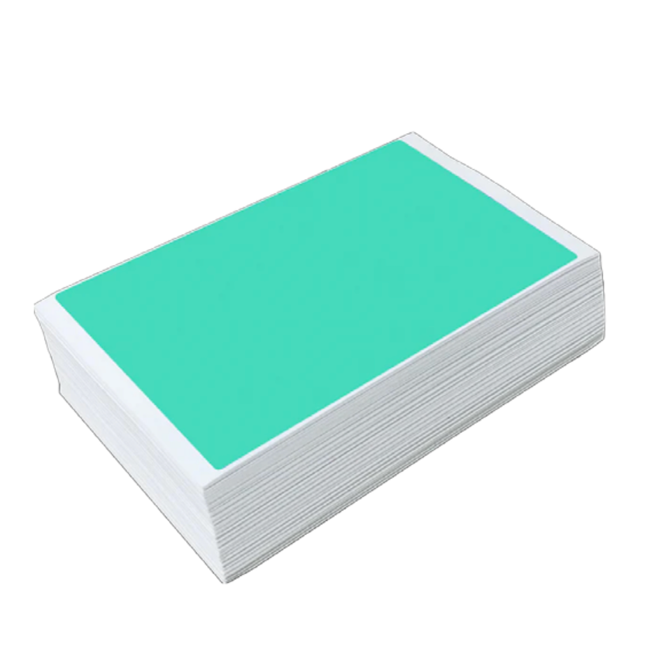 Blank Slap Teal Sticker Pack